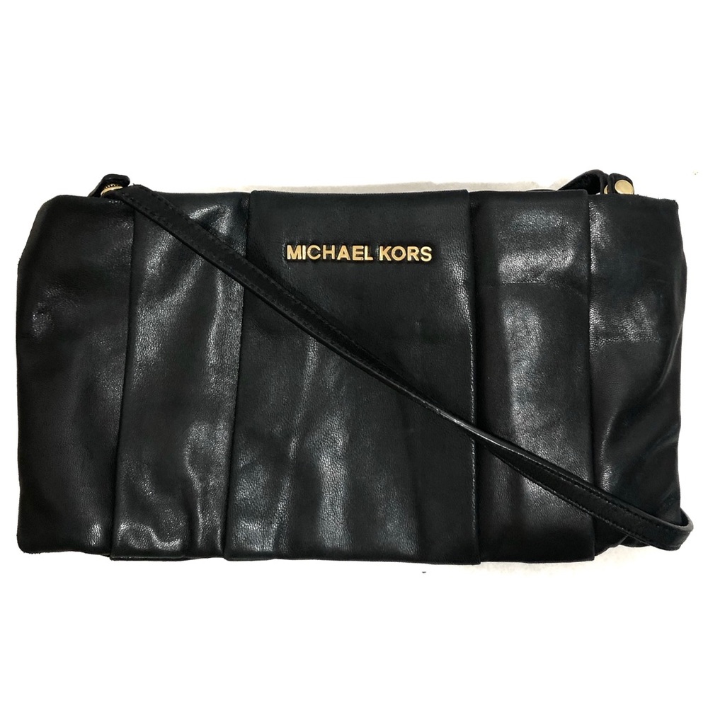 Michael Kors Small Black Leather Bag